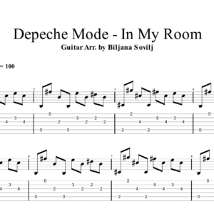 Depeche Mode - In Your Room - Guitar TAB